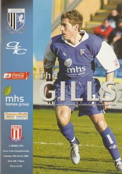 Gillingham v Stoke City 15-Mar-2005