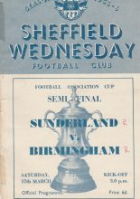 Sunderland v Birmingham City  17-Mar-1956