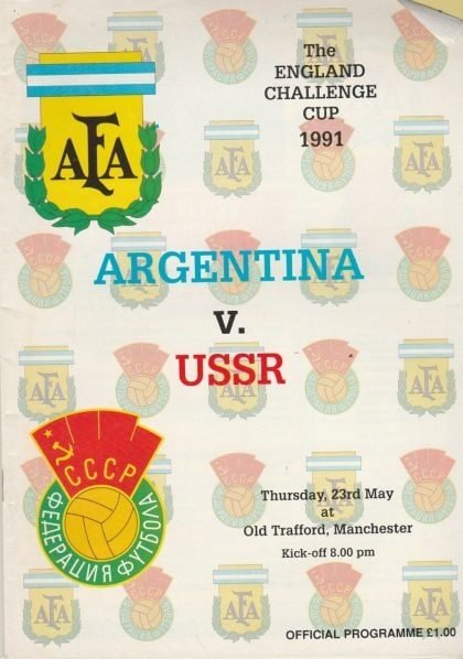 Argentina v USSR  23-May-1990