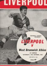 Liverpool v West Bromwich Albion  19-Oct-1963