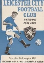 Leicester City v West Bromwich Albion 26-Aug-1961
