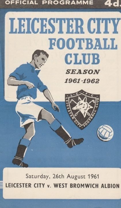 Leicester City v West Bromwich Albion 26-Aug-1961