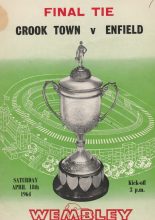 Crook Town v Enfield 18-Apr-1964