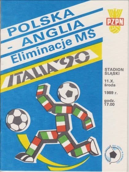 Poland v England 11-Oct-1989