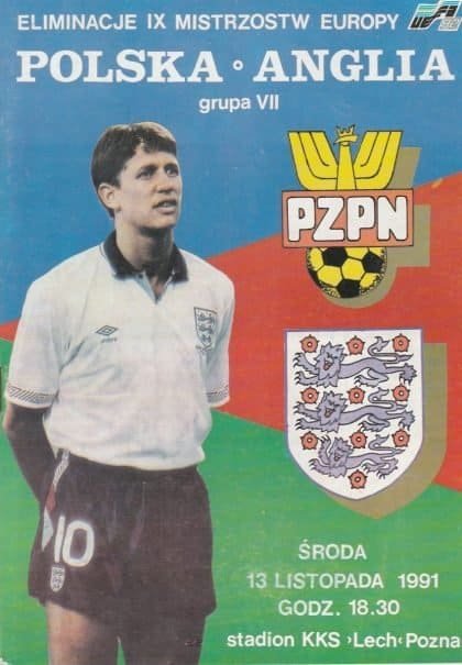 Poland v England 13-Nov-1991