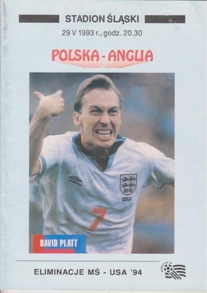 Poland v England 29-May-1993