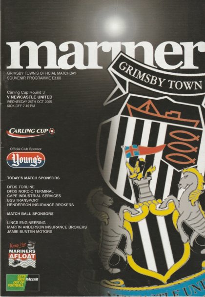 Grimsby Town v Newcastle United 26-Oct-2005