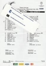 Arsenal v Real Madrid 08-Mar-2006