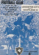 Leicester City v Scotland XI 02-May-1966