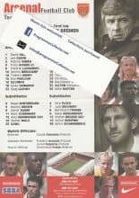 Arsenal v Werder Bremen 16-Mar-2000