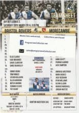Bristol Rovers v Morecambe 29-Mar-2014