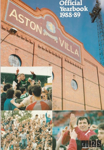 Aston Villa Official Souvenir Yearbook 1988-89