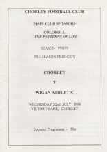 Chorley v Wigan Athletic 22-Jul-1998