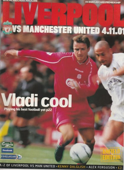Liverpool v Manchester United 04-Nov-2001