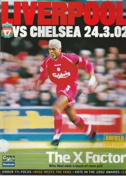 Liverpool v Chelsea  24-Mar-2002
