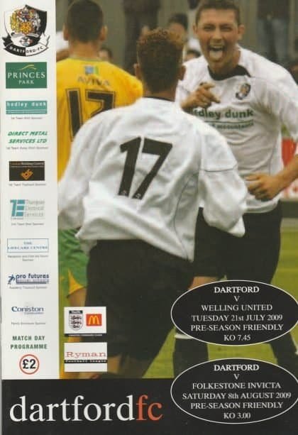 Dartford v Welling United  21-Jul-2009