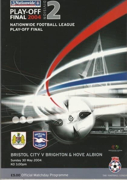 Bristol City v Brighton and Hove Albion 30-May-2004