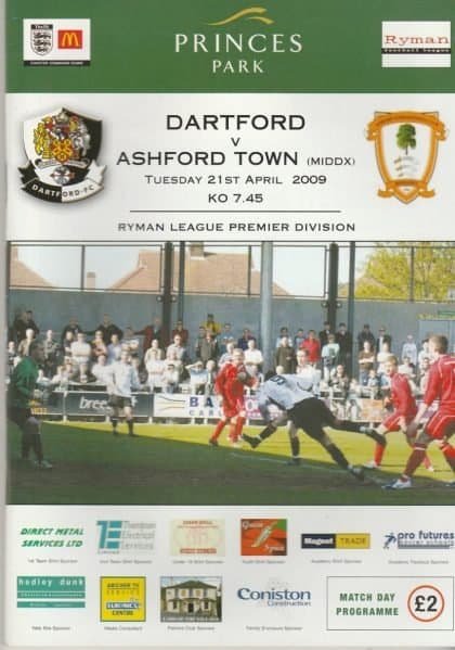 Dartford v Ashford Town  21-Apr-2009
