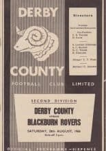 Derby County v Blackburn Rovers 01-Feb-1958