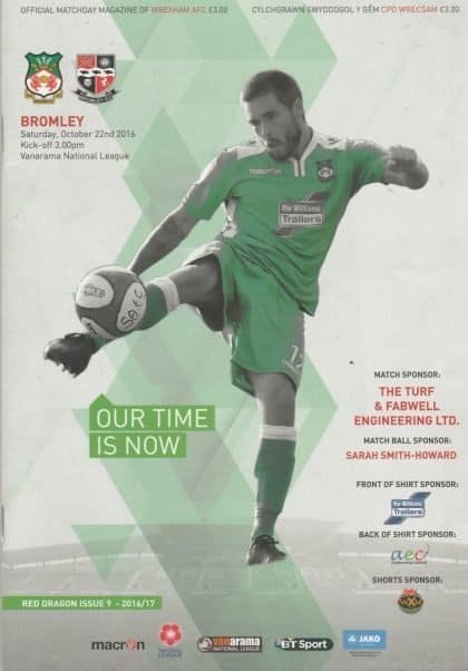 Wrexham v Bromley 22-Oct-2016