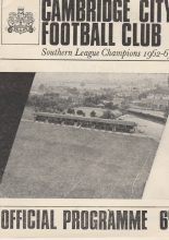 Cambridge City v Cambridge United 16-Nov-1965