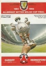 Cardiff City v Hednesford 07-May-1992