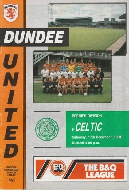 Dundee United v Glasgow Celtic 17-Dec-1988