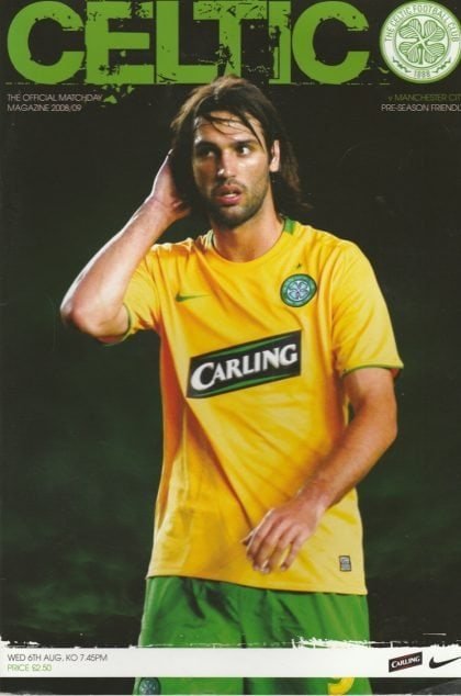 Glasgow Celtic v Manchester City 06-Aug-2008