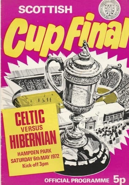 Glasgow Celtic v Hibernian 06-May-1972
