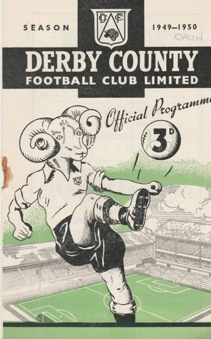 Derby County v Charlton Athletic 29-Apr-1950