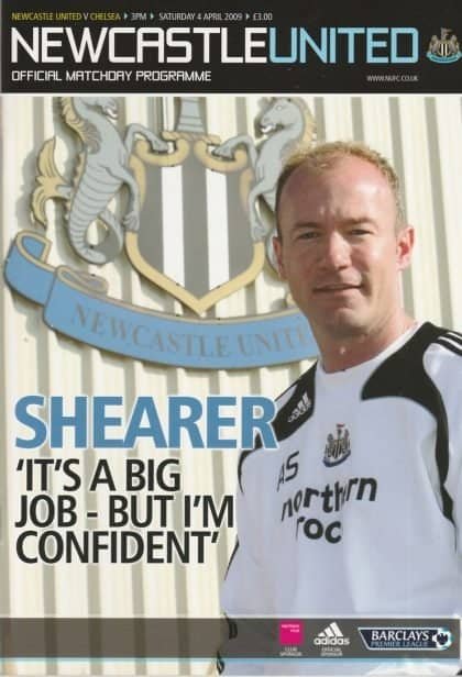 Newcastle United v Chelsea 04-Apr-2009