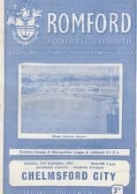 Romford v Chelmsford City 21-Sep-1963