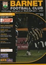 Barnet v Chester City 15-Mar-2008