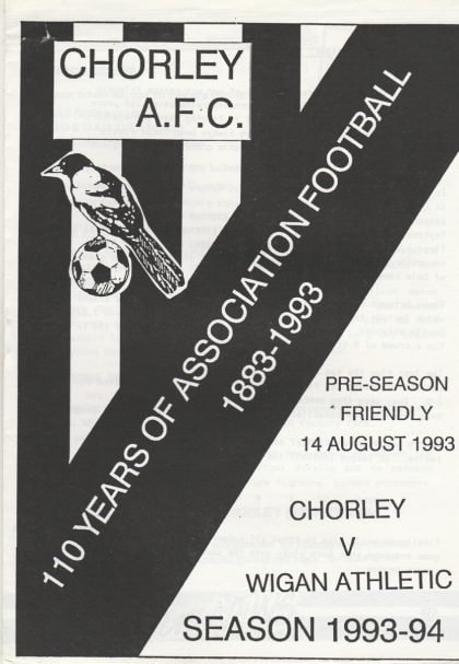 Chorley v Wigan Athletic 14-Aug-1993