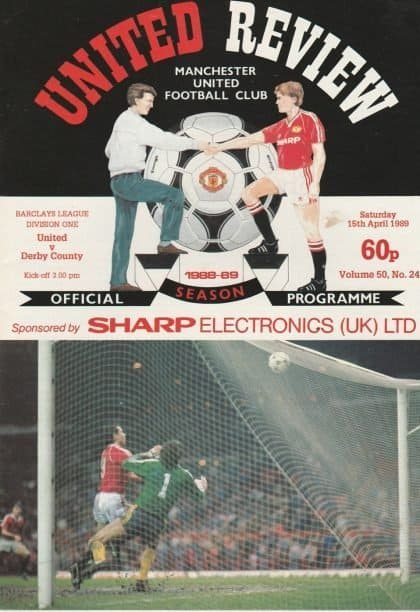 Manchester United v Derby County  15-Apr-1989
