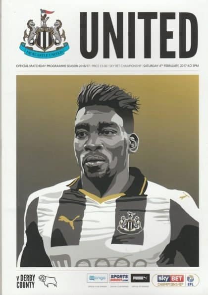 Newcastle United v Derby County 04-Feb-2017