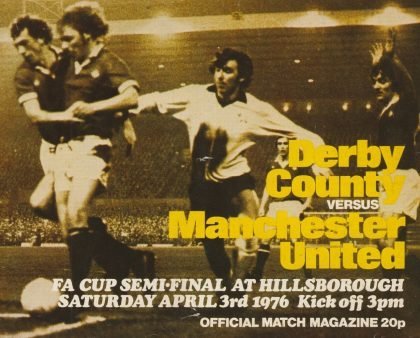 Derby County v Manchester United 03-Apr-1976
