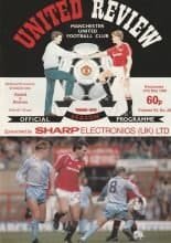 Manchester United v Everton 10-May-1989