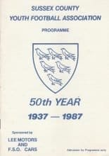 Sussex FA Youth v FA XI  1986-87