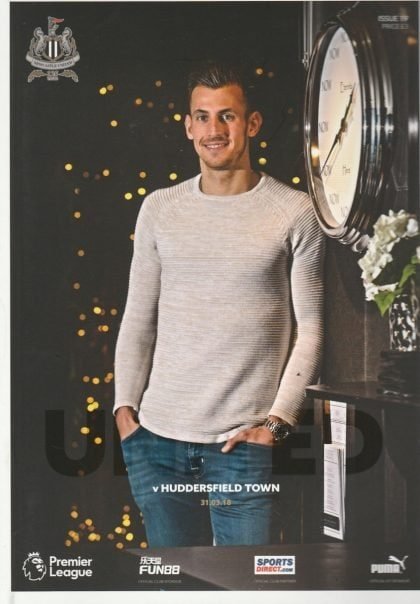 Newcastle United v Huddersfield Town  31-Mar-2018