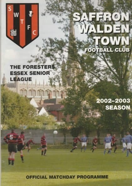 Saffron Walden Town v Ipswich Town  2002-03