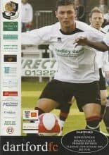 Dartford v Kingstonian  25-Aug-2009
