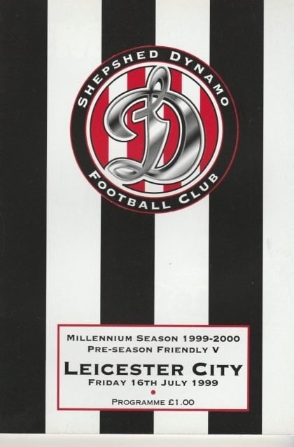 Shepshed Dynamo v Leicester City 16-Jul-1999