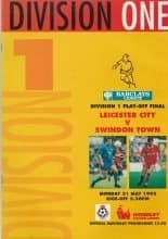 Leicester City v Swindon Town 31-May-1993