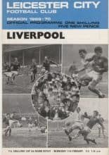 Leicester City v Liverpool 11-Feb-1970