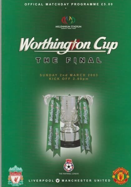 Liverpool v Manchester United  02-Mar-2003
