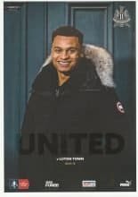 Newcastle United v Luton Town  06-Jan-2018