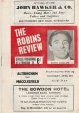 Altrincham v Macclesfield Town 25-Apr-1968