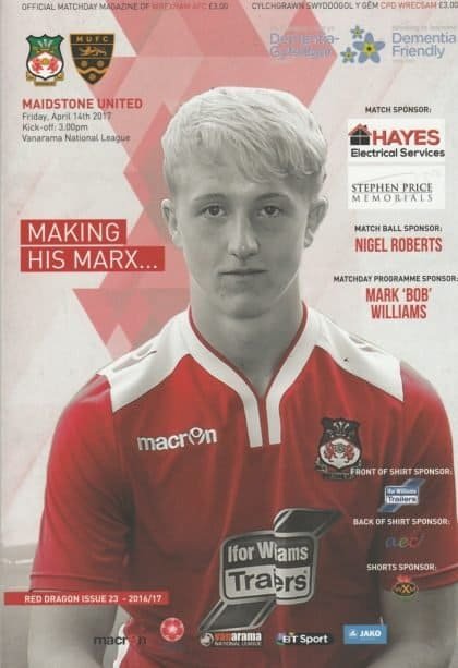 Wrexham v Maidstone United 14-Apr-2017