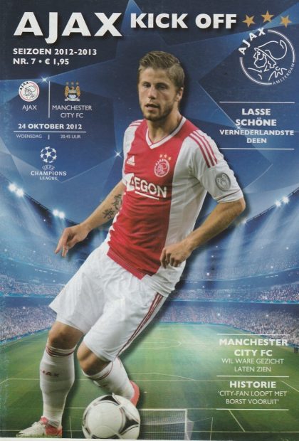 Ajax v Manchester City 24-Oct-2012